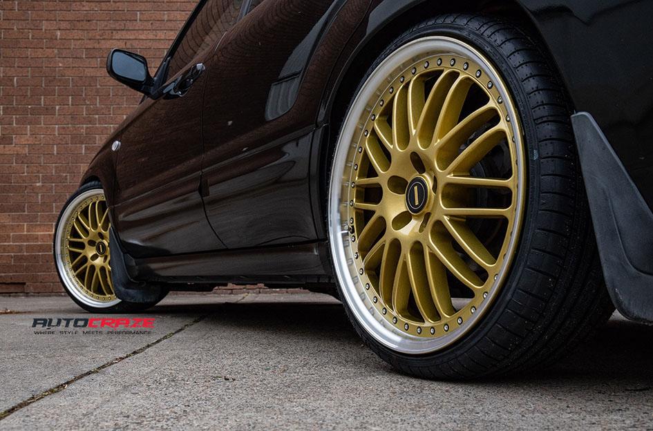 SUBARU FORESTER OM GOLD POLISH LIP